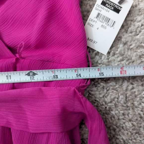 NWT DKNY Midi Wrap Dress - Picture 5 of 10